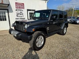 2010 JEEP WRANGLER SUV V6, 3.8 LITER UNLIMITED SAHARA SPORT UTILITY 4D