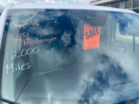 2015 FORD TRANSIT 350 15 PASSENGER VAN PASSENGER VANS V6, 3.7 LITER XL W/LOW ROOF W/60/40 SIDE DOOR VAN 3D - Eddies Auto Sales
