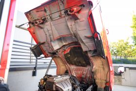 1997 TOYOTA DYNA TRUCK 15B FIRE TRUCK