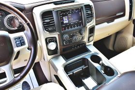 2018 RAM 1500 QUAD CAB PICKUP V6, TURBO ECODIESEL, 3.0L LARAMIE PICKUP 4D 6 1/3 FT