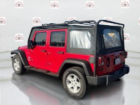 2007 JEEP WRANGLER SUV V6, 3.8 LITER UNLIMITED X SPORT UTILITY 4D