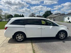 2012 HONDA ODYSSEY VAN V6, I-VTEC, 3.5 LITER EX-L MINIVAN 4D