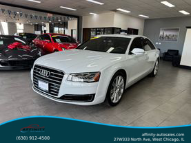 2015 AUDI A8 SEDAN V6, SUPERCHARGED, 3.0 LITER L 3.0T SEDAN 4D