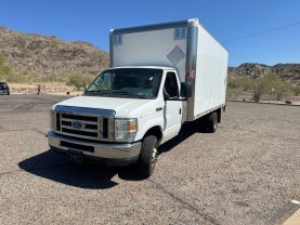 2012 FORD E450 COMMERCIAL VANS CARGO 6.8L V10 EFI XL PICKUP 4D 8 FT