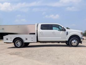 2021 FORD F350 SUPER DUTY CREW CAB & CHASSIS CAB CHASSIS V8, TURBO DIESEL, 6.7 LITER LARIAT CAB & CHASSIS 4D