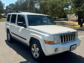 2007 JEEP COMMANDER SUV V8, FLEX FUEL, 4.7 LITER SPORT UTILITY 4D