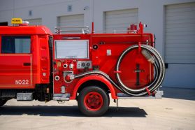 1997 TOYOTA DYNA TRUCK 15B FIRE TRUCK