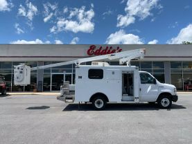 2019 FORD E350 SUPER DUTY CUTAWAY 36FT CABLE SPLICER BUCKET VAN ALTEC AT200A BUCKET TRUCKS V10, 6.8 LITER CUTAWAY VAN 2D - Eddies Auto Sales