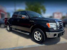 2010 FORD F150 SUPERCREW CAB PICKUP V8, FLEX FUEL, 5.4 LITER XLT PICKUP 4D 5 1/2 FT