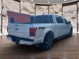 2016 FORD F150 SUPERCREW CAB PICKUP V8, FLEX FUEL, 5.0 LITER LARIAT PICKUP 4D 5 1/2 FT