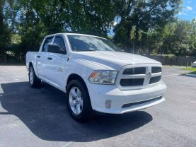 2016 RAM 1500 CREW CAB PICKUP V6, FLEX FUEL, 3.6 LITER TRADESMAN PICKUP 4D 5 1/2 FT