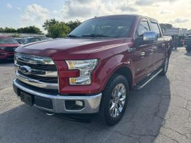 2017 FORD F150 SUPERCREW CAB PICKUP V6, ECOBOOST, 2.7T LARIAT PICKUP 4D 5 1/2 FT