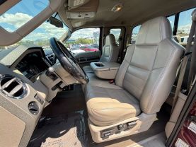 2009 FORD F250 SUPER DUTY SUPER CAB PICKUP V8, TURBO DSL 6.4L LARIAT PICKUP 4D 6 3/4 FT