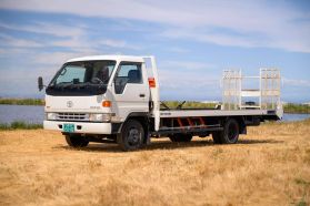 1997 TOYOTA DYNA TRUCK 15B-FT CAR HAULER