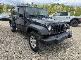 2016 JEEP WRANGLER SUV V6, 3.6 LITER UNLIMITED SPORT SUV 4D