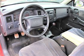 2004 DODGE DAKOTA REGULAR CAB PICKUP V6, 3.7 LITER SPORT PICKUP 2D 6 1/2 FT