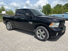 2019 RAM 1500 CLASSIC QUAD CAB PICKUP V6, FLEX FUEL, 3.6 LITER EXPRESS PICKUP 4D 6 1/3 FT at T&T Repairables - used car dealership in Spencer, Indiana.