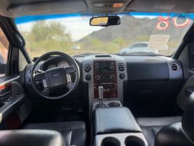 2008 FORD F150 SUPERCREW CAB PICKUP V8, FLEX FUEL, 5.4 LITER LARIAT PICKUP 4D 6 1/2 FT
