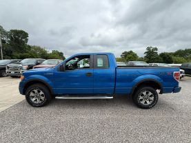 2013 FORD F150 SUPER CAB PICKUP V8, FLEX FUEL, 5.0 LITER STX PICKUP 4D 6 1/2 FT