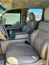 2007 FORD F150 SUPERCREW CAB PICKUP V8, FLEX FUEL, 5.4 LITER XLT PICKUP 4D 5 1/2 FT