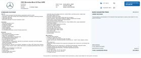 2000 MERCEDES-BENZ E-CLASS SEDAN V8, 5.5 LITER E 55 AMG SEDAN 4D