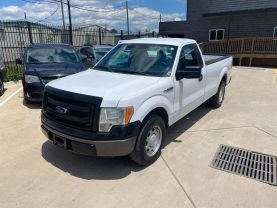 2014 FORD F150 REGULAR CAB PICKUP V6, FLEX FUEL, 3.7 LITER XL PICKUP 2D 8 FT at Motors On Wheels - used car dealership in Houston, Texas.