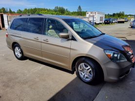 2005 HONDA ODYSSEY VAN V6, VTEC, 3.5 LITER EX-L MINIVAN 4D