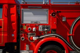 1997 TOYOTA DYNA TRUCK 15B FIRE TRUCK