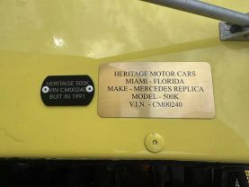 1935 MERCEDES-BENZ 500K RECRATION - - 2