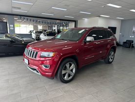 2014 JEEP GRAND CHEROKEE SUV V8, 5.7 LITER OVERLAND SPORT UTILITY 4D