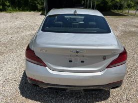2019 GENESIS G70 SEDAN V6, TWIN TURBO, 3.3 LITER 3.3T ADVANCED SEDAN 4D at T&T Repairables - used car dealership in Spencer, Indiana.