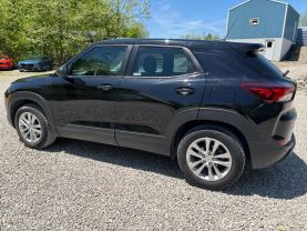 2021 CHEVROLET TRAILBLAZER SUV 3-CYL, ECOTEC, TURBO, 1.2 LITER LS SPORT UTILITY 4D at T&T Repairables - used car dealership in Spencer, Indiana.