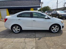 2016 CHEVROLET SONIC SEDAN 4-CYL, TURBO, 1.4 LITER LTZ SEDAN 4D