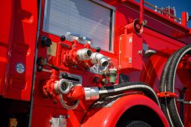 1997 TOYOTA DYNA TRUCK 15B FIRE TRUCK