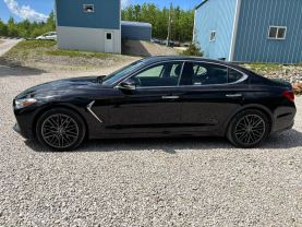 2019 GENESIS G70 SEDAN 4-CYL, TURBO, GDI, 2.0 LITER 2.0T ADVANCED SEDAN 4D at T&T Repairables - used car dealership in Spencer, Indiana.