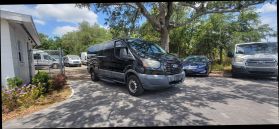 2016 FORD TRANSIT 350 WAGON PASSENGER V6, ECOBOOST, TT, 3.5L XL W/LOW ROOF W/60/40 SIDE DOOR VAN 3D
