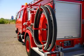 1997 TOYOTA DYNA TRUCK 15B FIRE TRUCK