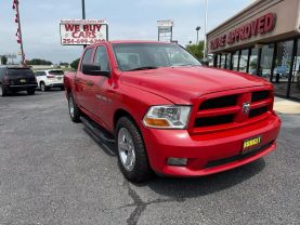 2012 RAM 1500 CREW CAB PICKUP RED AUTOMATIC - Budget Used Car Sales