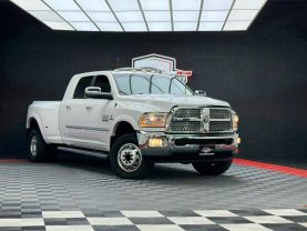 2016 RAM 3500 MEGA CAB PICKUP 6-CYL, TURBO DIESEL, 6.7L LARAMIE PICKUP 4D 6 1/3 FT
