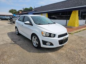2016 CHEVROLET SONIC SEDAN 4-CYL, TURBO, 1.4 LITER LTZ SEDAN 4D