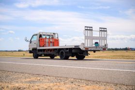 1997 TOYOTA DYNA TRUCK 15B-FT CAR HAULER