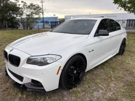 2013 BMW 5 SERIES SEDAN V8, TWIN TURBO, 4.4 LITER 550I SEDAN 4D