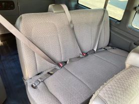 2014 CHEVROLET EXPRESS 1500 PASSENGER PASSENGER V8, FLEX FUEL, 5.3 LITER LS VAN 3D at Motors On Wheels - used car dealership in Houston, Texas.