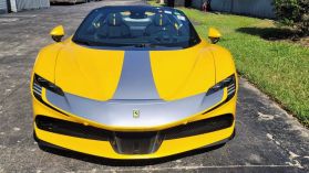 2023 FERRARI SF90 CONVERTIBLE V8, HYBRID, TWIN TURBO, 4.0 LITER SPIDER CONVERTIBLE 2D