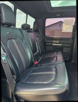 2017 FORD F250 SUPER DUTY CREW CAB PICKUP V8, TURBO DIESEL, 6.7L PLATINUM PICKUP 4D 6 3/4 FT