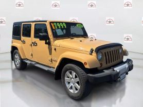 2013 JEEP WRANGLER SUV V6, 3.6 LITER UNLIMITED SAHARA SPORT UTILITY 4D