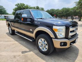 2013 FORD F250 SUPER DUTY CREW CAB PICKUP V8, TURBO DSL, 6.7L KING RANCH PICKUP 4D 6 3/4 FT