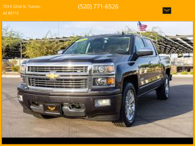 2014 CHEVROLET SILVERADO 1500 CREW CAB PICKUP V8 ECOTEC3 FLEX FUEL 5.3L HIGH COUNTRY PICKUP 4D 5 3/4 FT