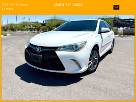 2017 TOYOTA CAMRY SEDAN 4-CYL, 2.5 LITER SE SEDAN 4D