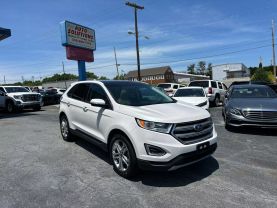 2015 FORD EDGE SUV WHITE AUTOMATIC - Auto Solutions of Greensboro LLC, NC, 36.05701, -79.84368